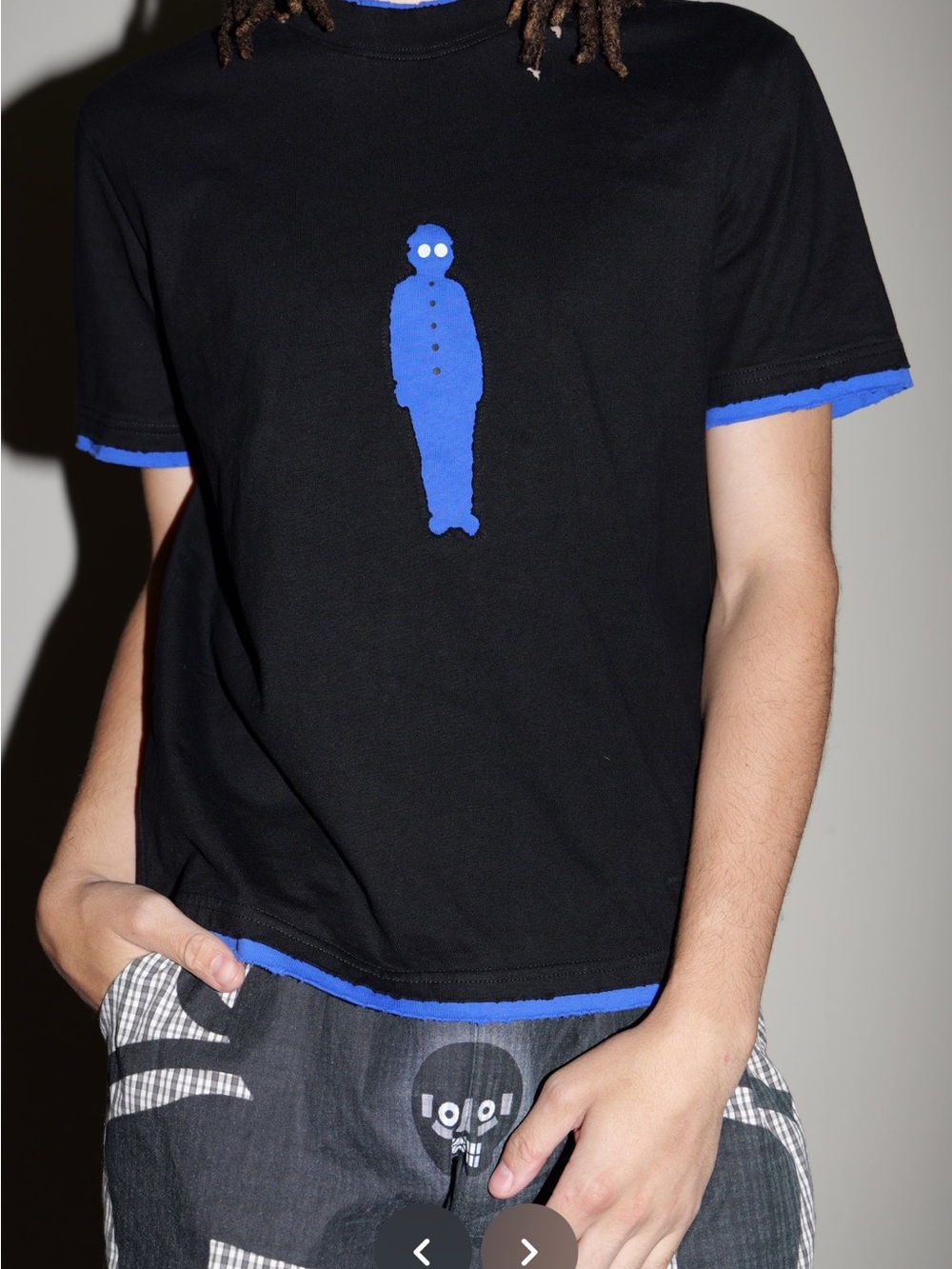 VeesClothing "Shiny Balls" Tee - Dandadan Anime Okarun Double Layer Shirt L